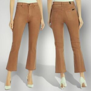 7 For All Mankind | High Waist Kick Slim Jeans Coated Camel